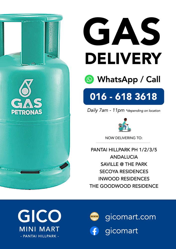 GICO Mini Mart - Gas Delivery Pantai Hillpark